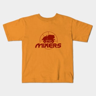 Vintage Ohio Mixers Basketball Kids T-Shirt